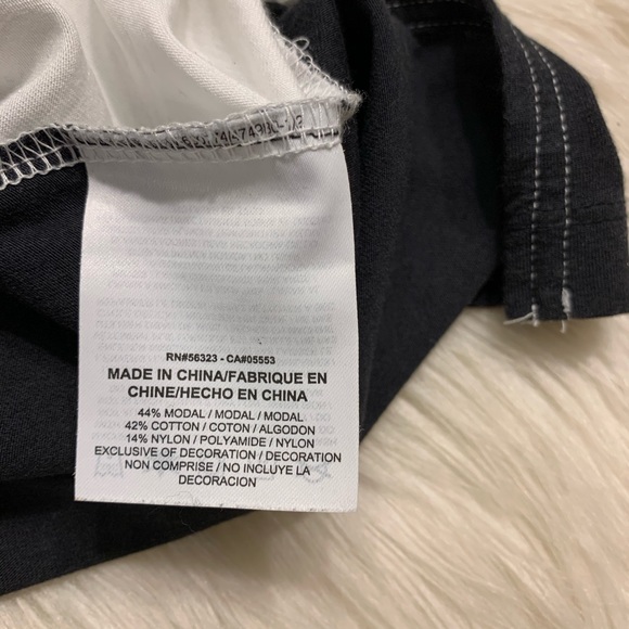 Nike Colorblock Muscle Tank Top Black & White XS - Picture 7 of 12